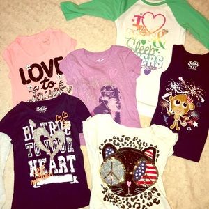 Girls "Justice" Shirt Bundle (sizes 6-8)